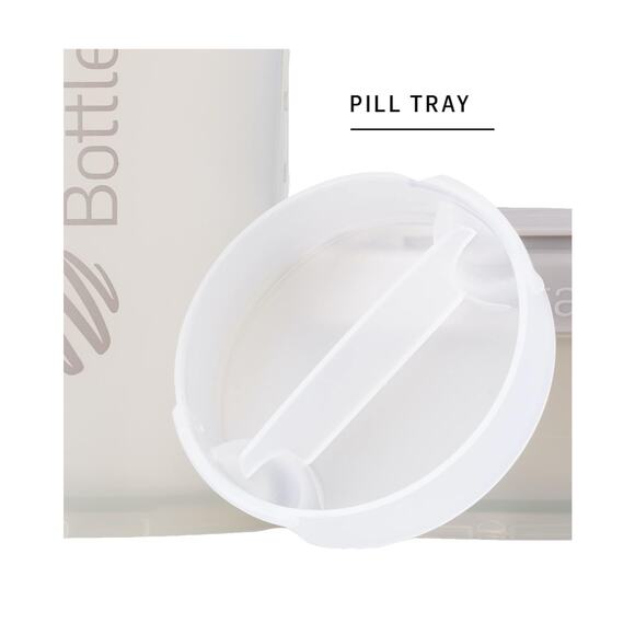 NWT BlenderBottle 22oz ProStak Shaker Bottle with Pill Organizer, Rose Pink - Picture 10 of 12